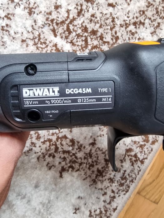 Flex dewalt mclaren dcg45M ediție speciala