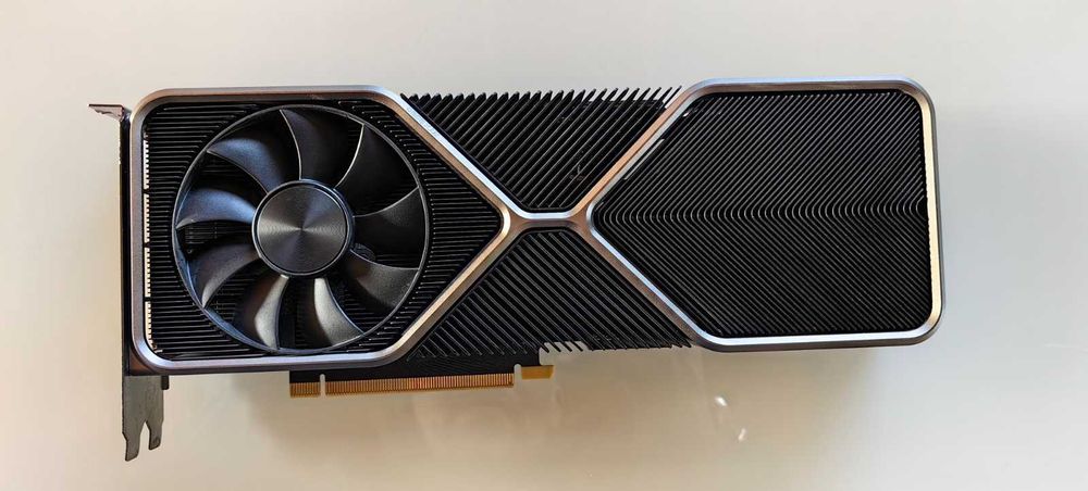 Видео карта GeForce RTX 3080 Founders Edition - Titanium and Black