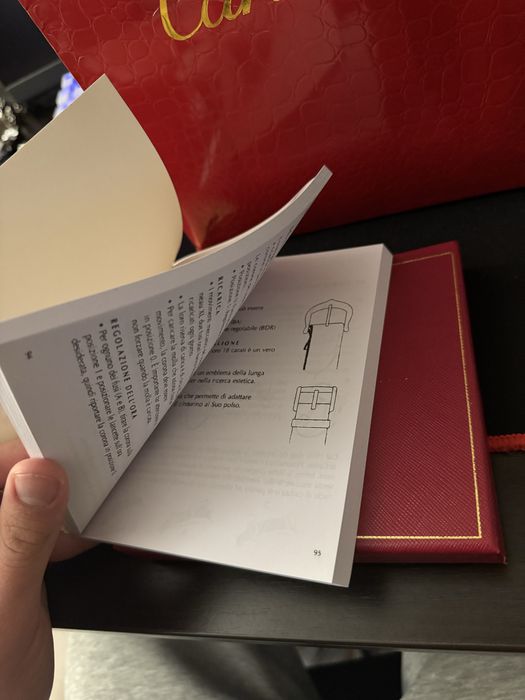 Cartier Santos Galbée Square Часовник