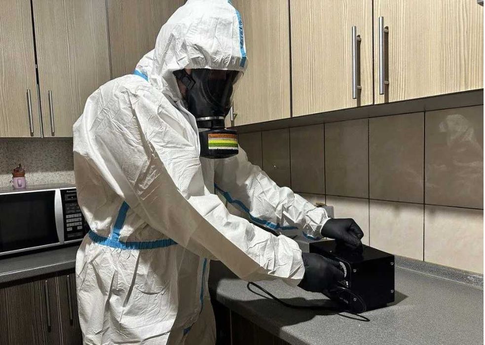 Дезинфекция Dezinfeksiya уничтожение насекомых запах микробы бактерии