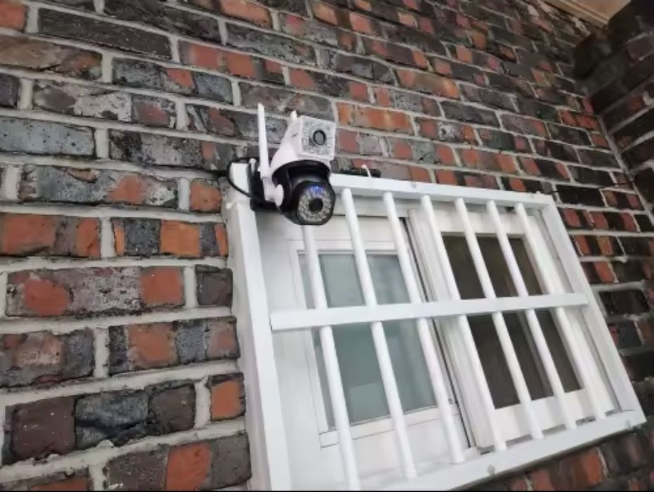 Camera de supraveghere dubla WIFi Microfon 4k