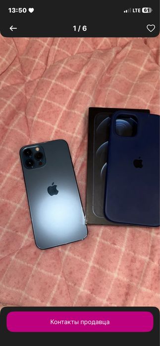 iphone 12 pro 256gb blue Ch/A