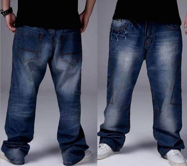 Джинсы мужские в стиле Хип-Хоп