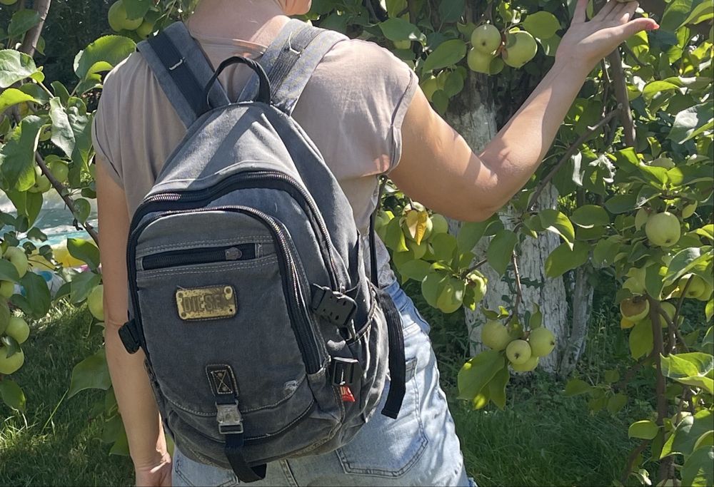 Рюкзак джинсовый