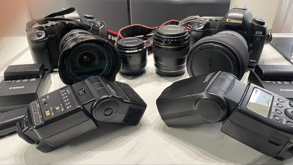 Canon EOS 5D Mark II – ПЪЛЕН ПРО КОМПЛЕКТ (2 тела)