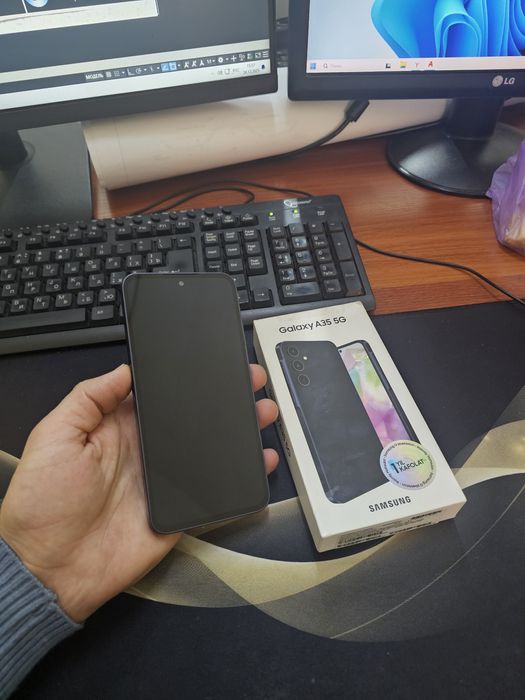 Samsung A35 5G 8/128gb[2025] ideal xolati yangiday kam iwlatilgan
