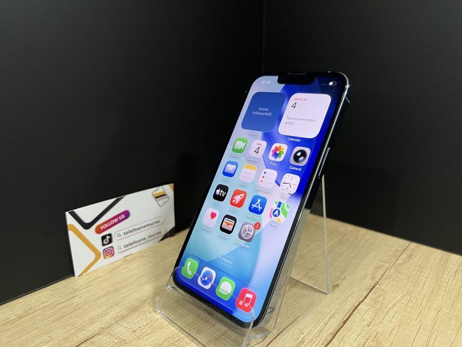 iPhone 13 Pro 256Gb Sierra Blue Second-Hand Foarte Bun 3 ani garanție,