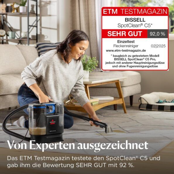 Bissell SpotClean C5 3861N Перяща прахосмукачка с пара 400W