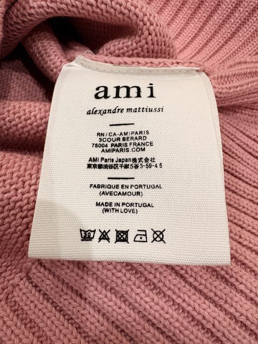 Bluza Ami Roz deschis