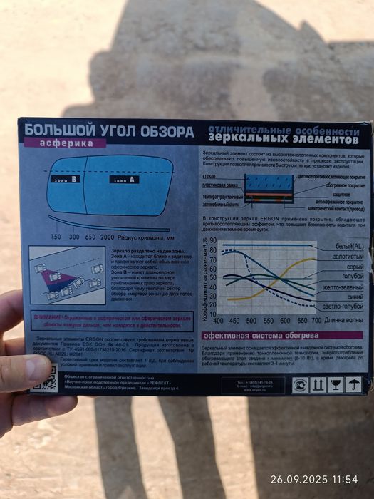 Зеркало Санта Фе 2