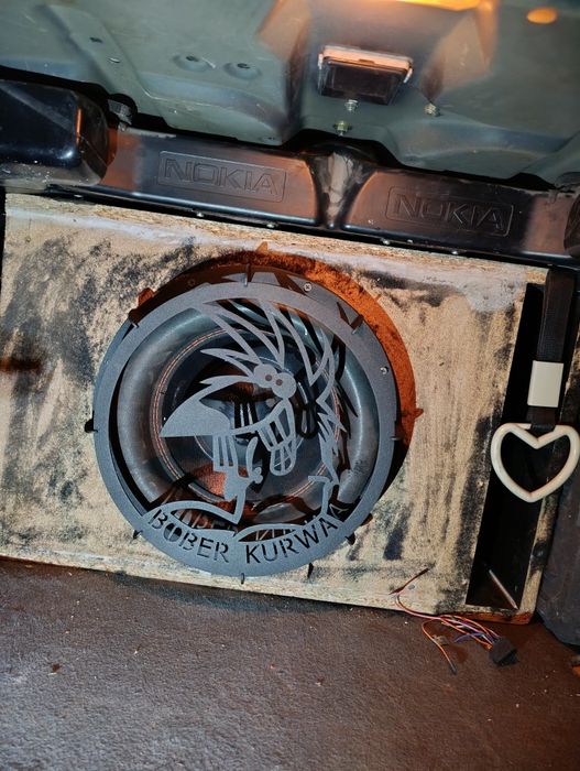 Короб сабвуфера с грифельницей