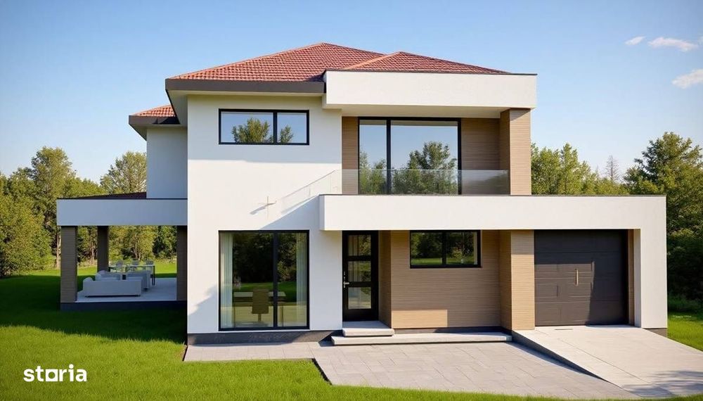Casa individuala, 237 mp utili, teren 700 mp, garaj | Feleacu, Cluj