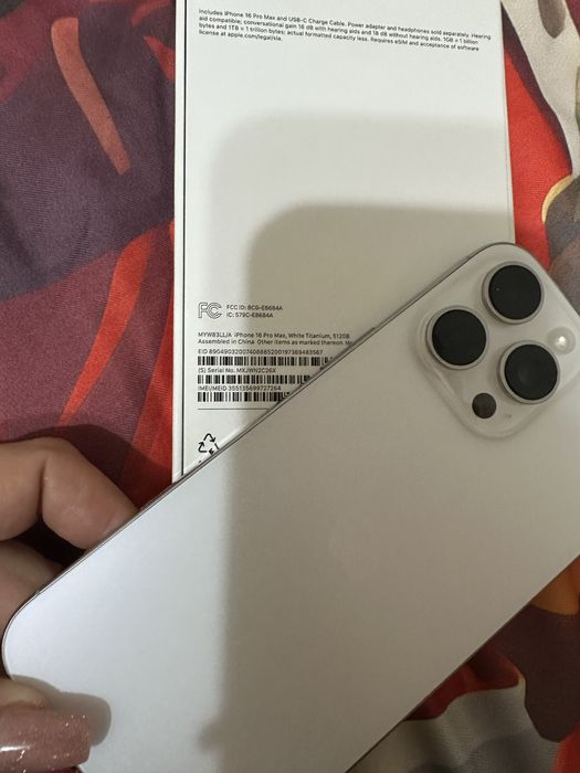 Iphone 16 Pro Max 512 gb ГАРАНЦИОНЕН