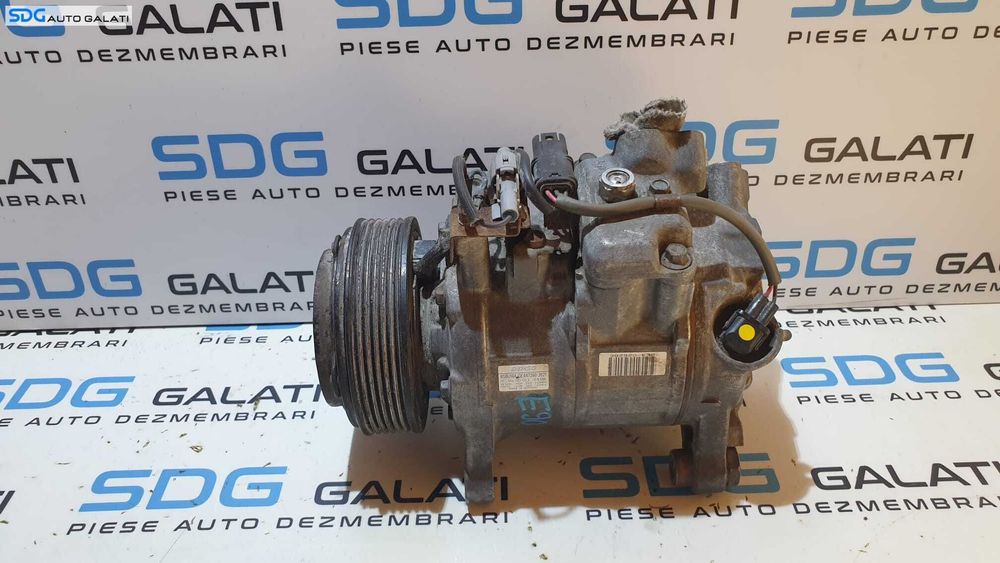 Compresor AC Aer Conditionat Clima BMW 5 F10 F11 F07 518 520 525 2.0 D N47 2010 - 2017 Cod 9225703 64529225703