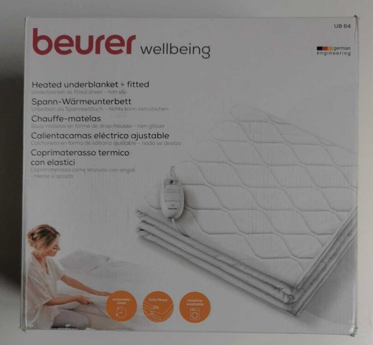 Saltea electrica Beurer UB 90 Alb
