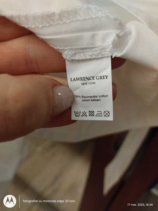 Rochiță alba, bumbac fin 100%, 40