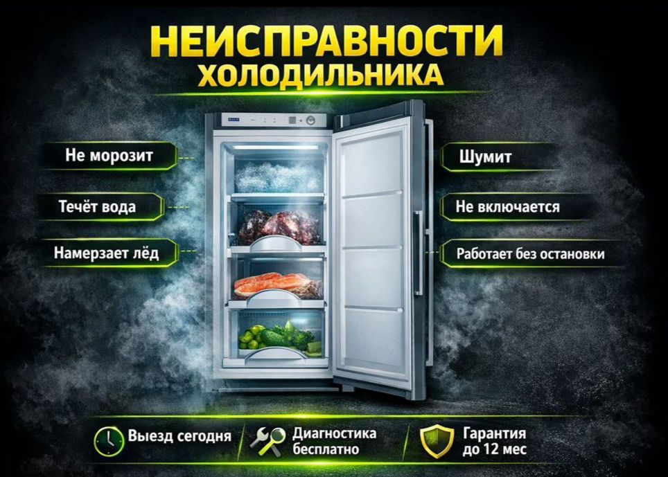Ремонт холодильников