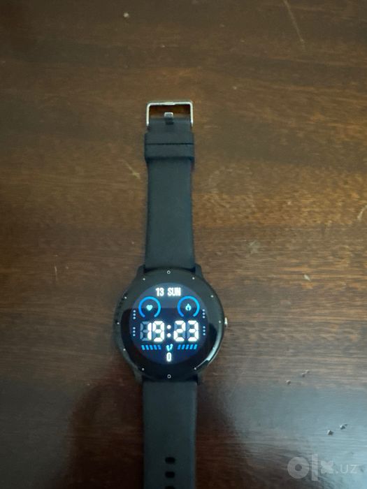 Смарт-часы Smart Watch ZL02 (Круглые, Фитнес-трекер, б/у)