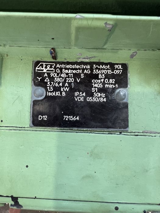 Ел.двигател/електромотор ATB 1.5кВ 1400 об.