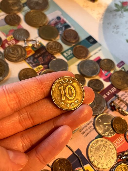 Старые монеты, разных годов