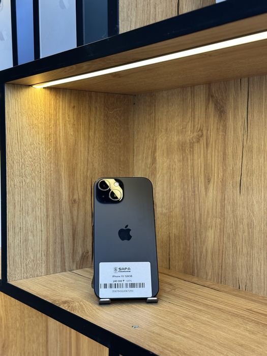 айфон 15 черный 100%