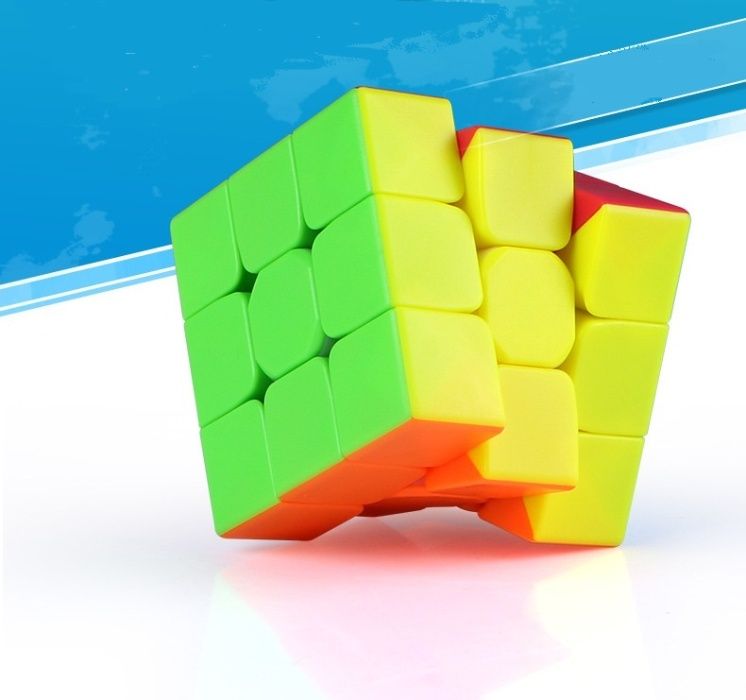 Оригинальный Кубик Рубика 3 на 3 Qiyi Cube/Подарок/Kaspi RED/Рассрочка