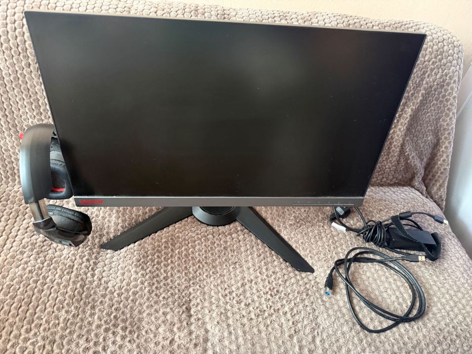 Монитор Gaming Lenovo Legion 24 FrameLess Full HD, FreeSync, 1ms, HDR Ready, 144Hz Y25f-11
