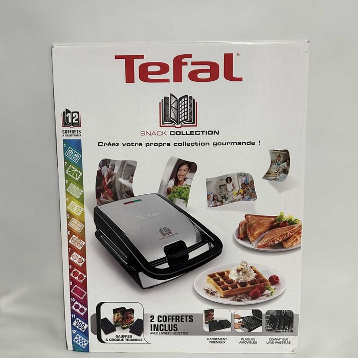 Уред за сандвичи и гофрети Tefal Snack Collection SW852D12