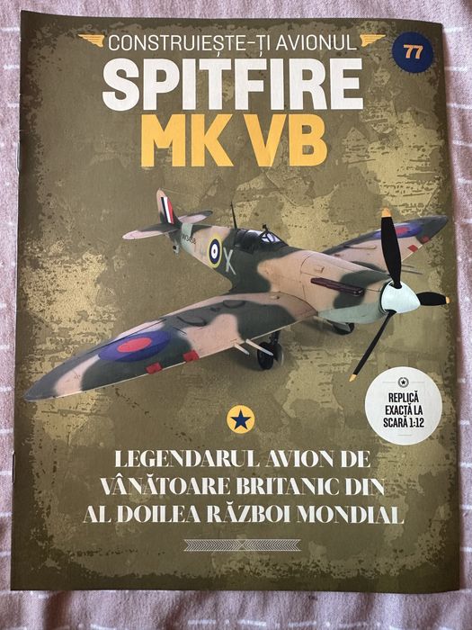 Spitfire MK VB legendarul avion de vanatoare britanic din al 2 razboi.