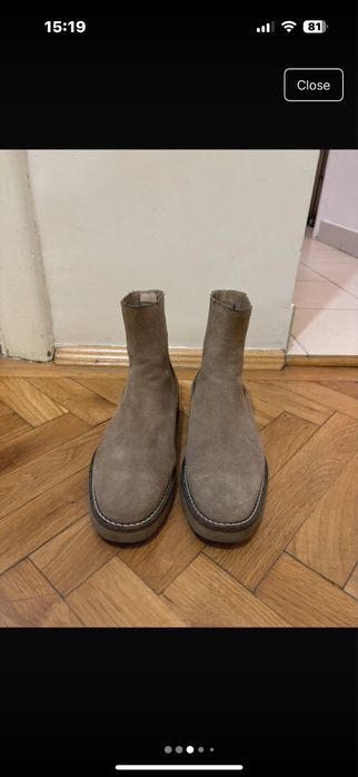 Ghete Zara piele naturala 100% (cizme)