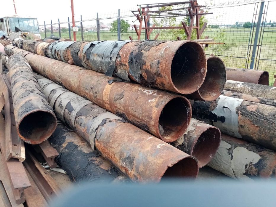 Vând țeavă metalică cu diametrul începând de la 168 până 1200 la cel m