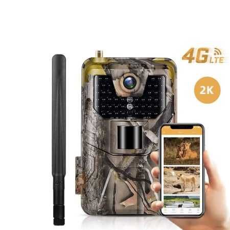 Ловна камера Фотокапан  сим карта  HC-900Pro 4G 30Mp 4k Live Video App