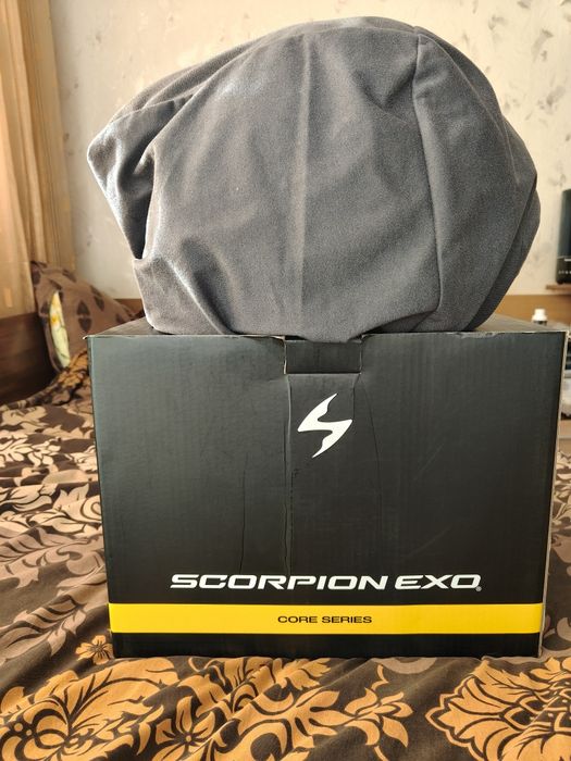 Каска за мотор Scorpion EXO 491 Черен мат