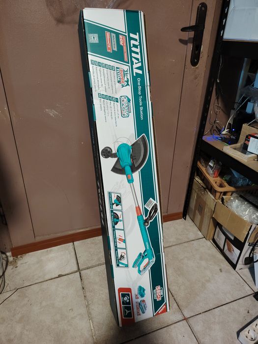 Акумулаторен тример за трева TOTAL, 20 V, 2 Ah