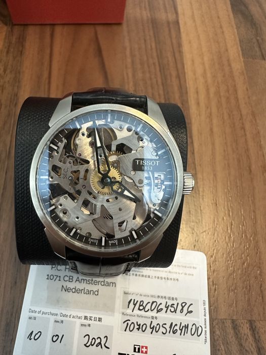 Tissot T-Complication Squelete Mechanical