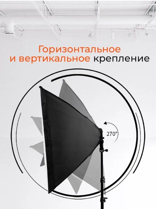 Софтбокс на 4 лампы