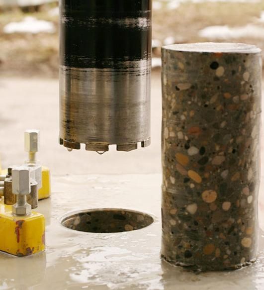 Алмазни бурение бетон Реска