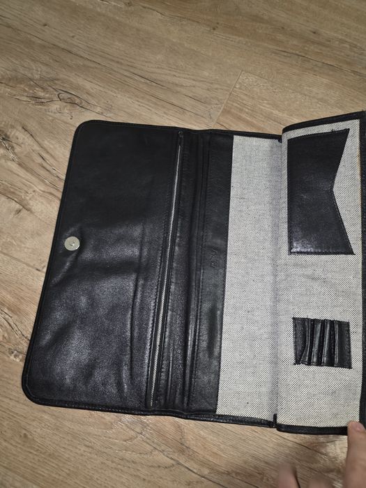 Geanta plic KARAT West Germany piele naturala