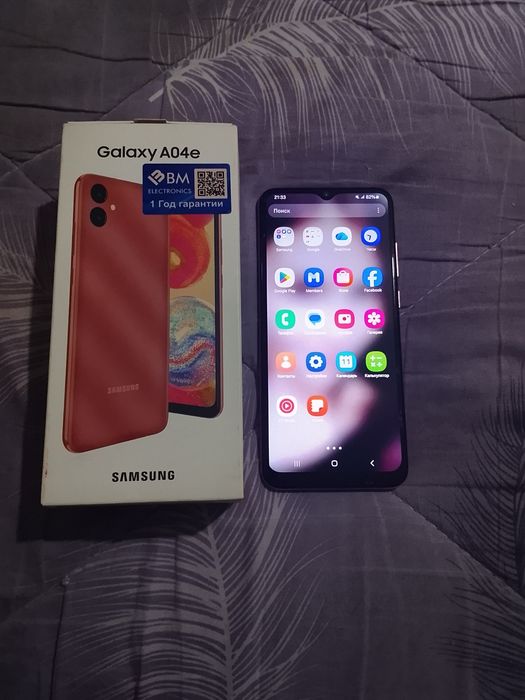 Срочно сотилади  телефон Galaxy A04E холати яхши.
