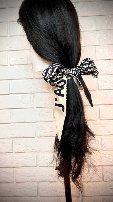 Перука от 100 % ЕСТЕСТВЕН косъм.Нов.70 см