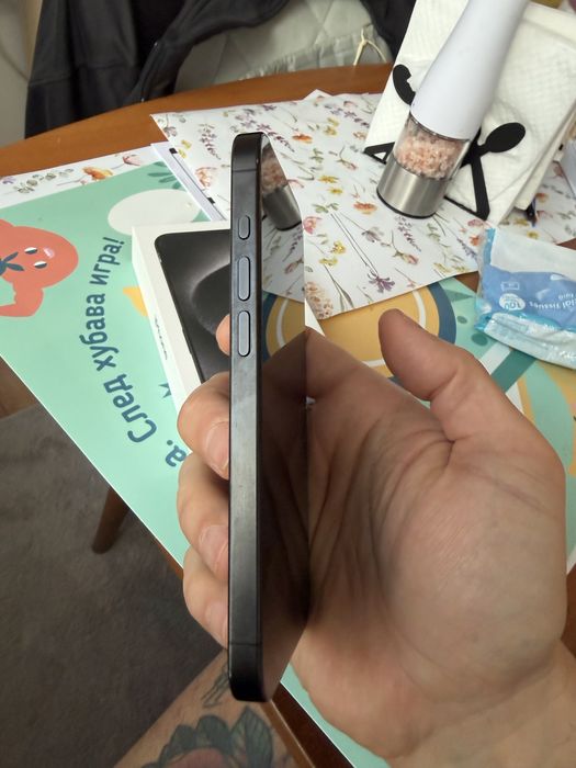 Apple iPhone 15 Pro 256GB Titanium Black