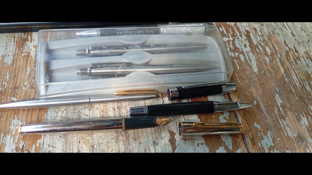 Химикалки и писалки Parker, Montbland, Waterman, Pierre Carden