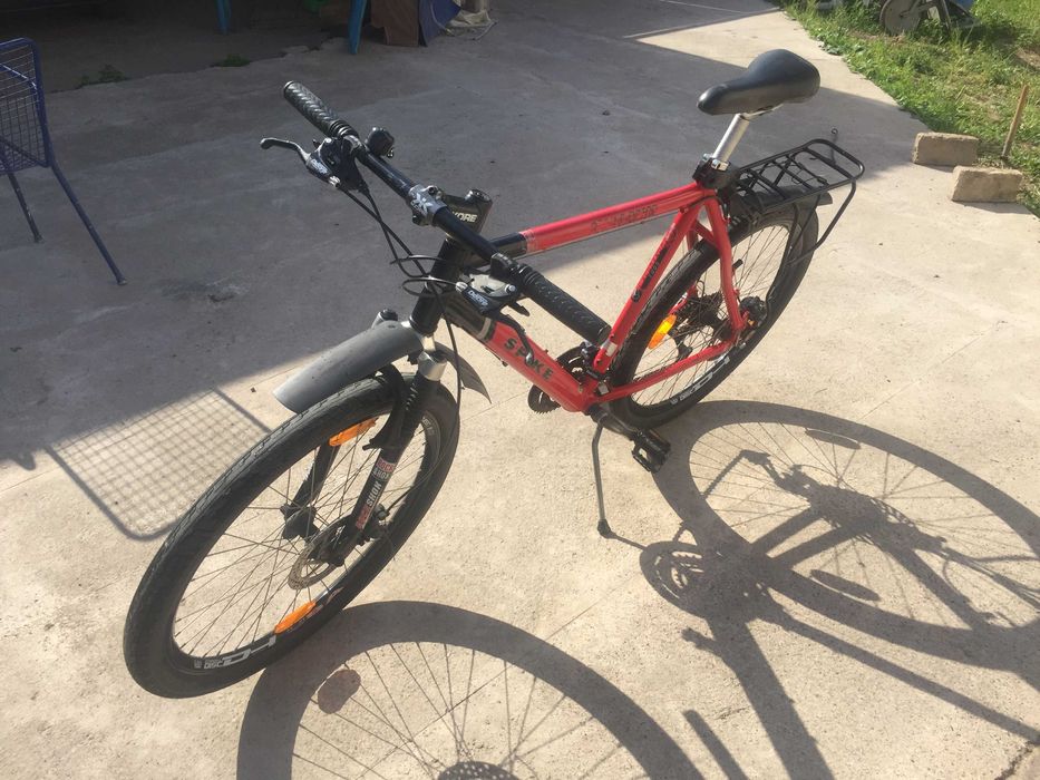 Велосипед из Германии, алюминий 16 кг., 27 скоростей, 50 см.