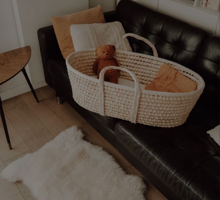 Set Cosulet Bebe Pentru Dormit & Salteluta Natural Ahoj Baby