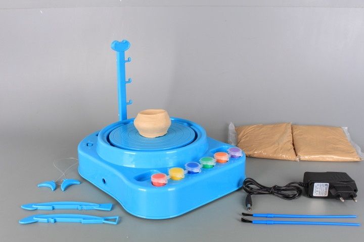 Детско грънчарско колело в 2 цвята