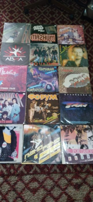 Винил Советский рок группы Смотрите 5 фото Читайте описании