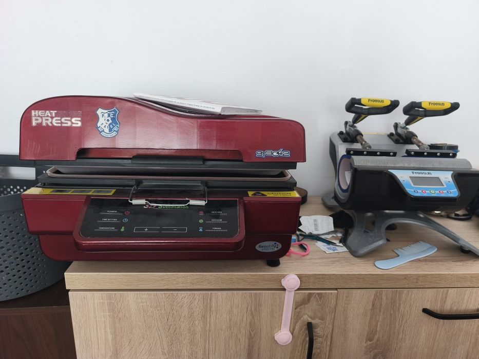 Presa termica vacum 3d