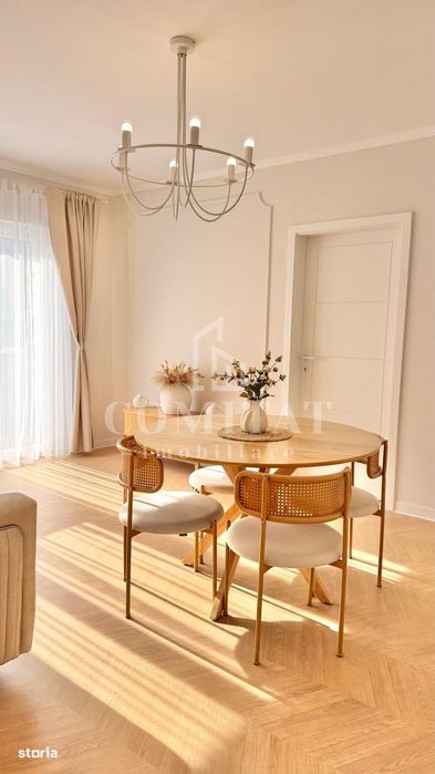 Apartament ultrafinisat | 3 camere | Cartier Terra-Floresti