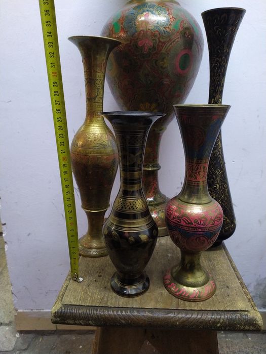 Ваза индийская латунь