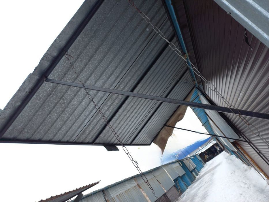 Продам козырьки  из профлиста